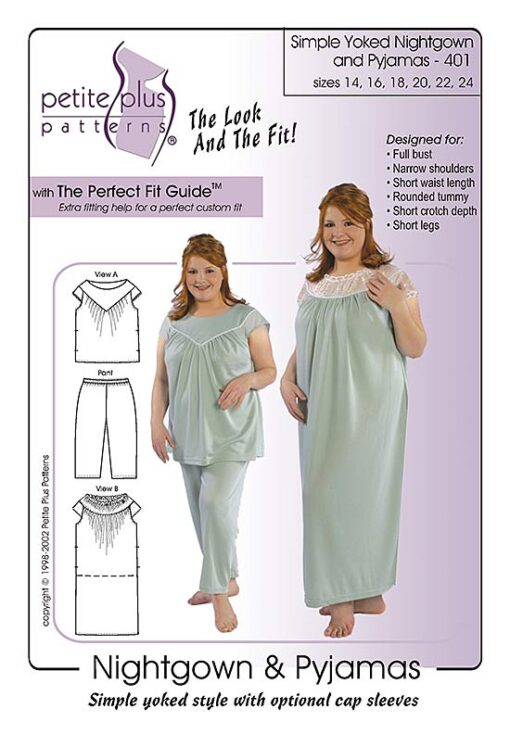 Nightgown PJs pattern