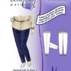 Cover, Petite Plus Patterns 603, Tapered Pull-on Pant, size 14-24, designed for full-figured petites, illustration, flats