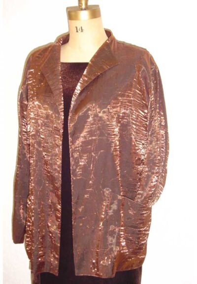 Silk on sale topper jacket